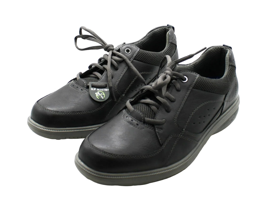 Oxford Shoes Kore Toe (Charcoal) Moc Bush Medium/Wide/X-Wide Walk Men's Nunn