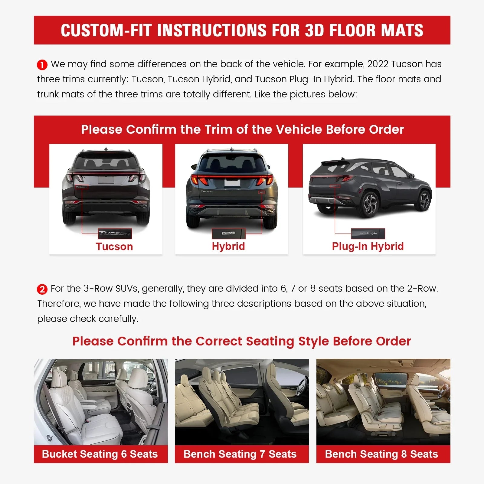 Protector Town Mats Liner Black Floor 4PCS Row 2nd & All Caravan Chrysler 1st Carpets Molded 3D 2008-2020 Compatible 2008-2016 Dodge TPE Car Motorsports With Rear Front 3D Weather Ikon Grand Country
