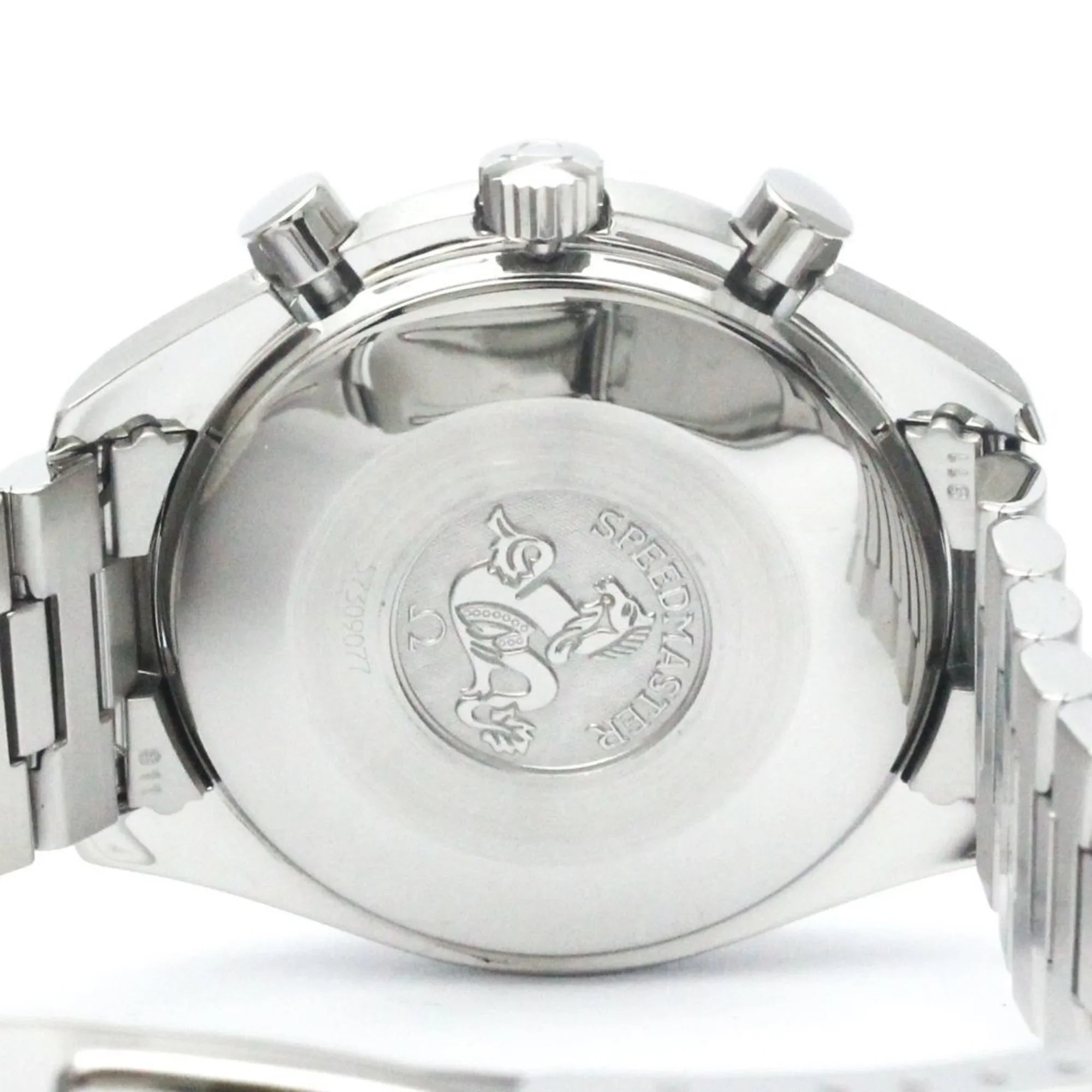 Mens Speedmaster OMEGA Steel Watch Pre-Owned Automatic Polished 3510.50 (Good)