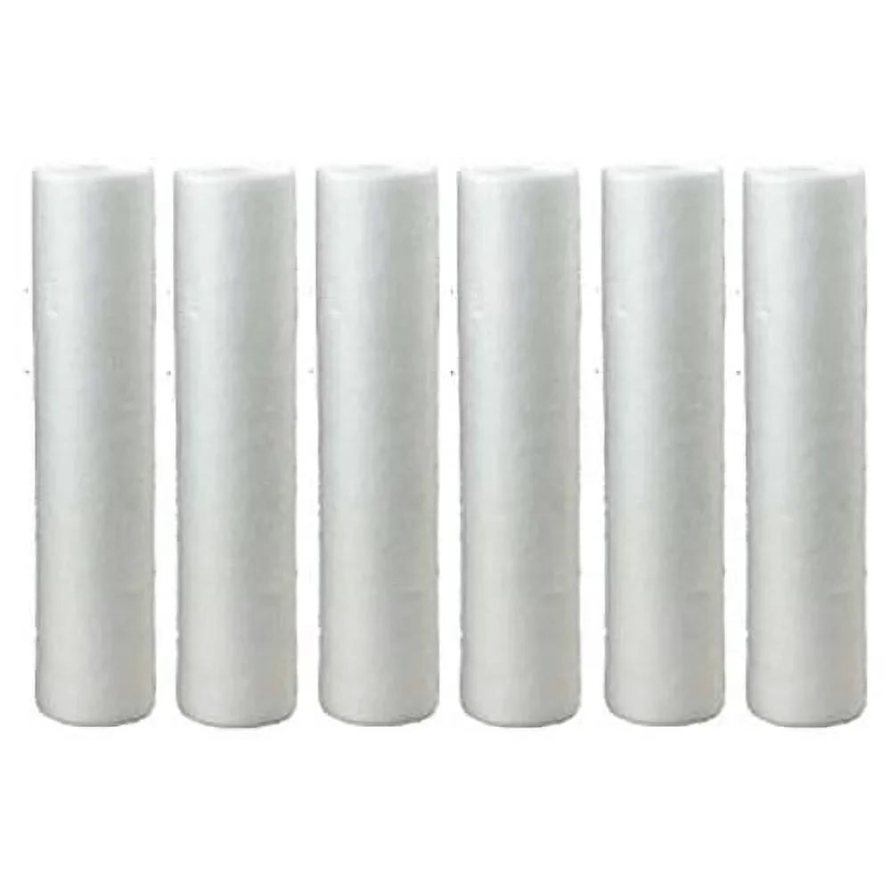 Whole Sediment Filter Unit, House Water (6-Pack), 6 Count Single Cartridge White,