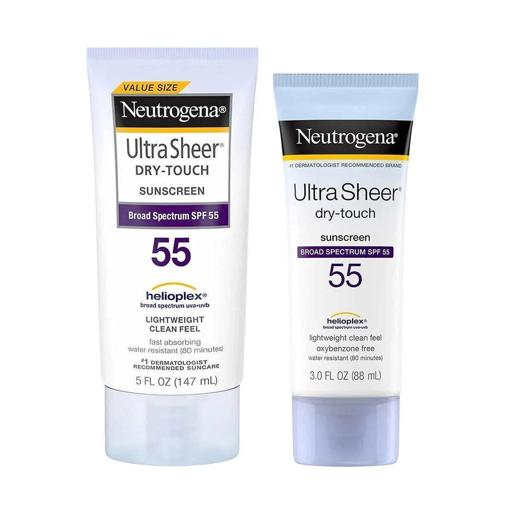 Oz Sheer 8 Neutrogena 5.0 Spf Feel Wt Ultra Net Oz,, Sunscreen 55 Clean Fl Light Weight Fl +3.0 Fl Oz ()