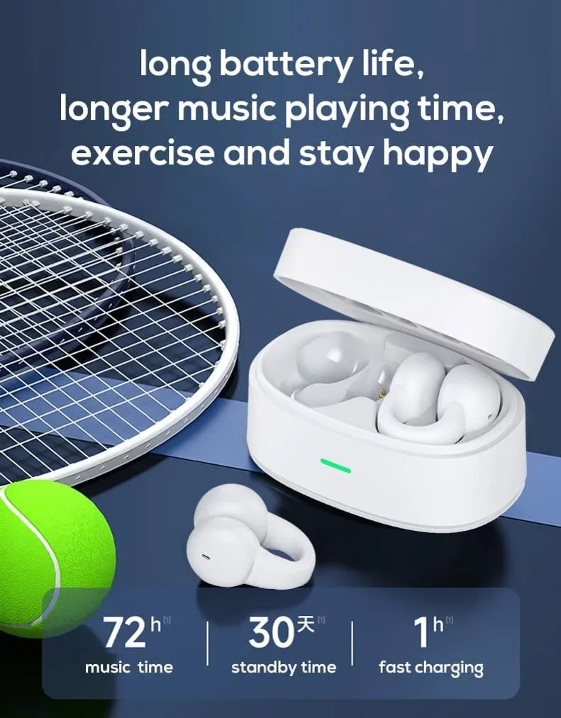 Hands-free for Compatible Pro N8O Charging DuraForce 3 Headset Model (2023) True Case Earbuds Phone Kyocera Pro Stereo Mic 3 - Bluetooth Wireless TWS Earphones Ear-Clip DuraForce With