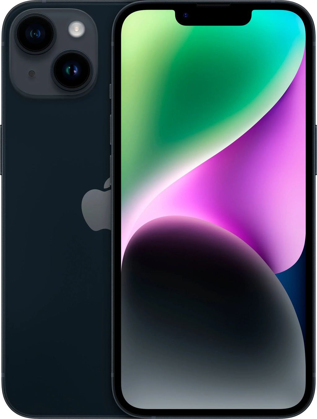 iPhone 14 128GB  MPUA3LL/A LTE AT&T Midnight Cellular (Refurbished) Restored AT&T