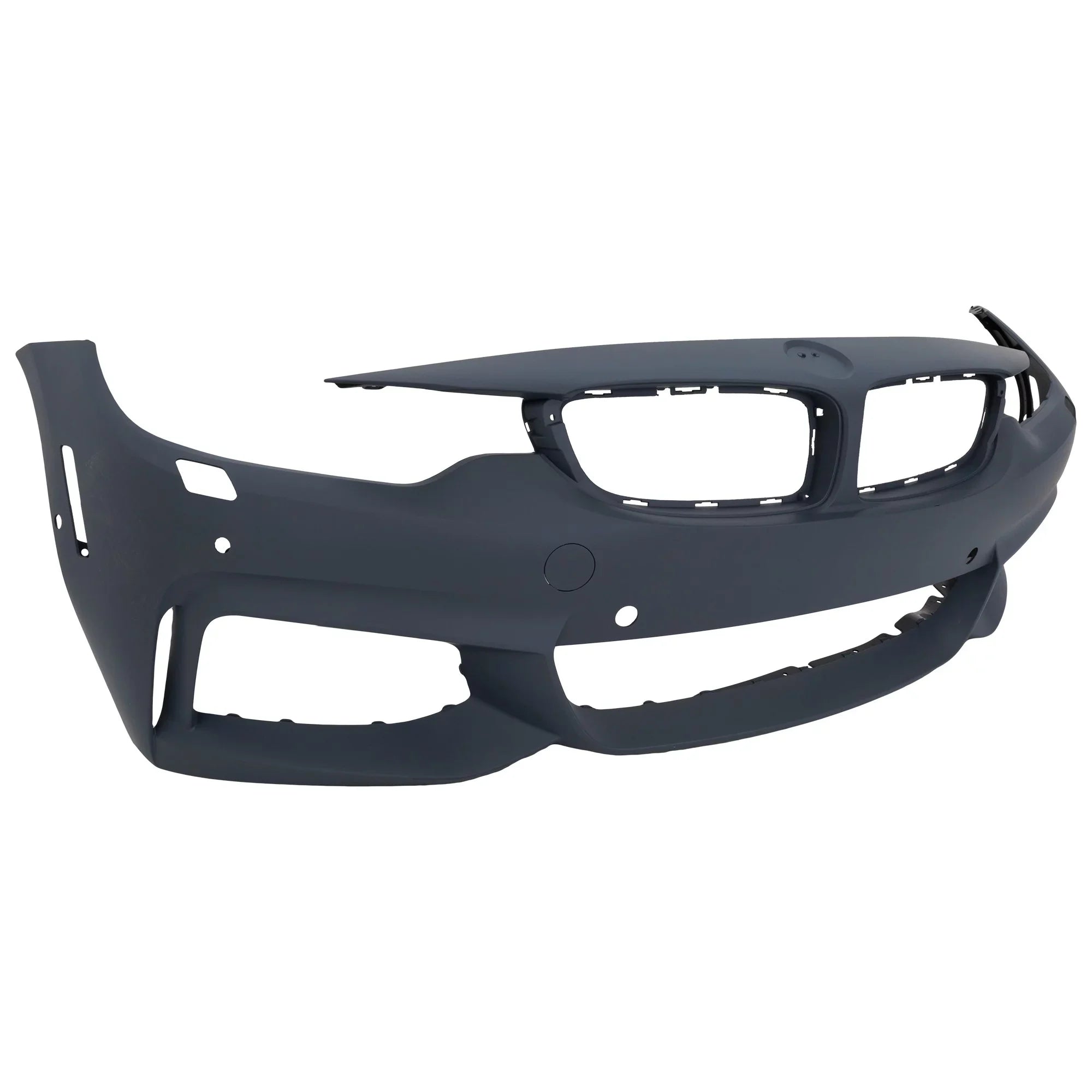 COVER BMW Sport Primed with Compatible with Front 4-SERIES Line Sensor PDC For HLW M Holes/Cam 2014-2018 Conv/Coupe/HB- CAPA BUMPER