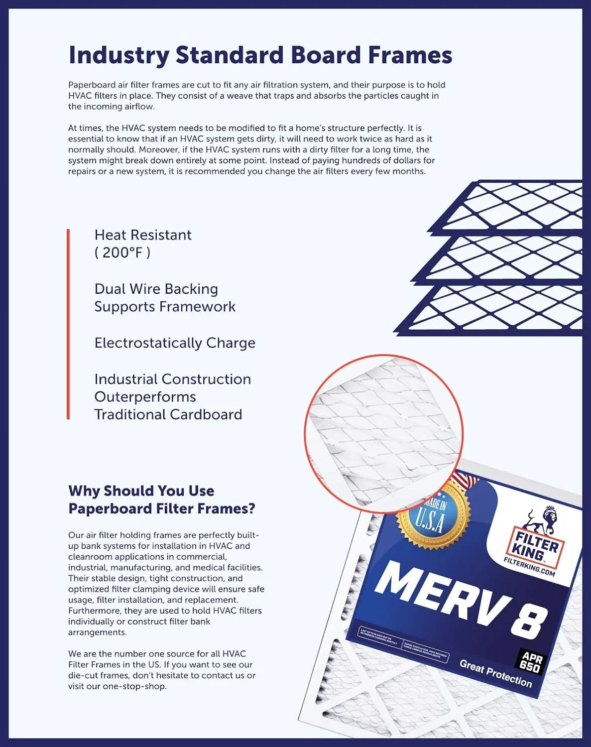 12 A/C 23 MERV Size: 4-PACK Filter | IN Filters Pleated USA | King | HVAC MADE .75" Air x | Filter x 12x23x1 8 Furnace Actual