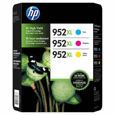 952XL Color 1 HP (1 Cyan, 1 Magenta, 952XL 952XL 952XL Yellow)