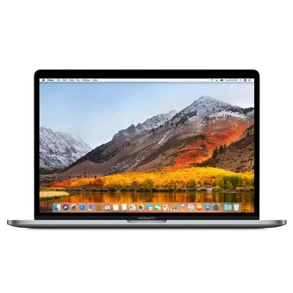 Laptop, Display Pre-Owned i7, MacOSx FHD with Catalina, ID45, Touch Retina (Fair) Intel MPTT2LL/A Pro Core Touch Bar 1TB 15" SSD, Silver,  OR MacBook RAM, 16GB