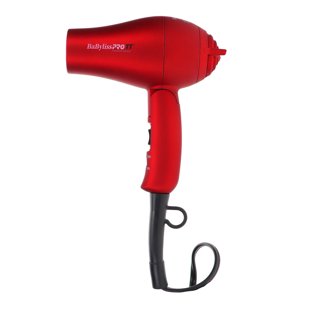 Titanium TT BaBylissPRO Dryer Red Tourmaline Travel