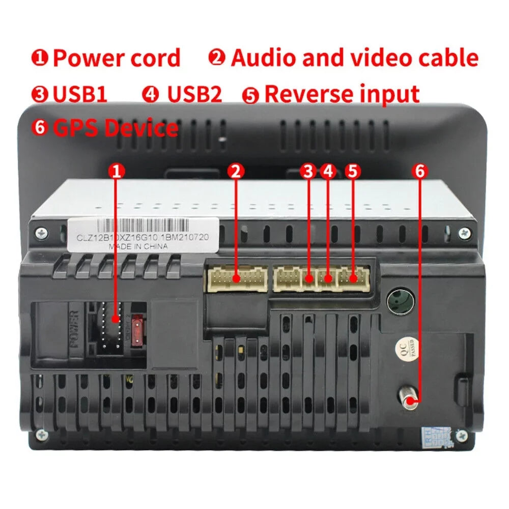 GPS 10 On-Board Screen Navigation Inch Jahy2Tech Din Dual 9.1 Android Player Wifi Touch