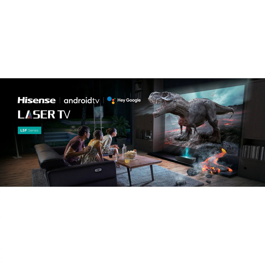 TV 100" L5 UHD System Hisense Laser Cinema 4K 600 Series Bundle with HDR Soundbar