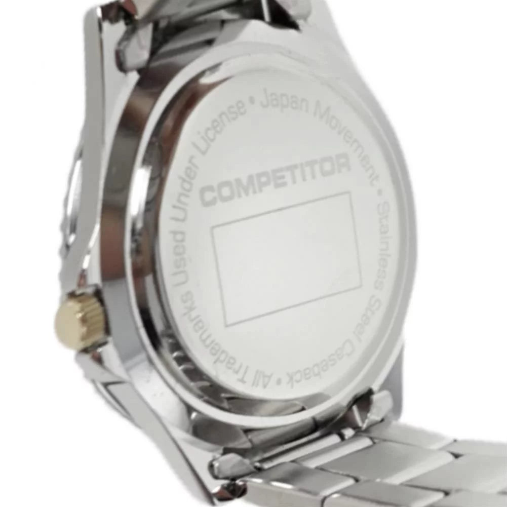 Louis Time Watch Men's Silver Blues Game Watch Gold 2019 Champions Two-Tone St