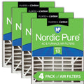 MERV (4 20x25x5 Carbon 7/8) AC Replacement 4 Plus Pack Air 13 Filter Bear