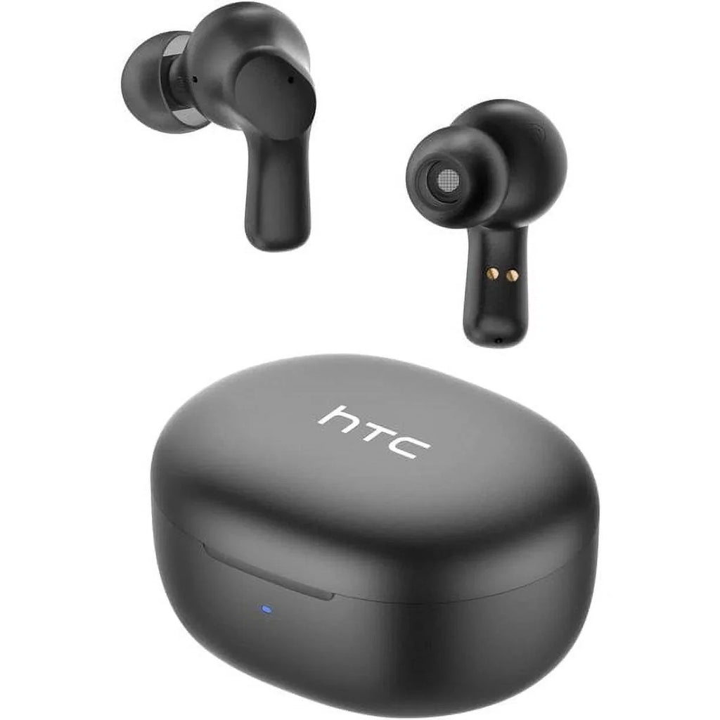 Earbuds Earbuds HTC Earbuds Android Microphone, 5.1 with Bluetooth Headphones Wireless Bluetooth True Wireless Earphones,Black Sport ANC