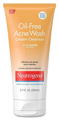 Cream 6.7 Of (Pack Neutrogena Ounce Cleanser Acne (200Ml) 3) Wash