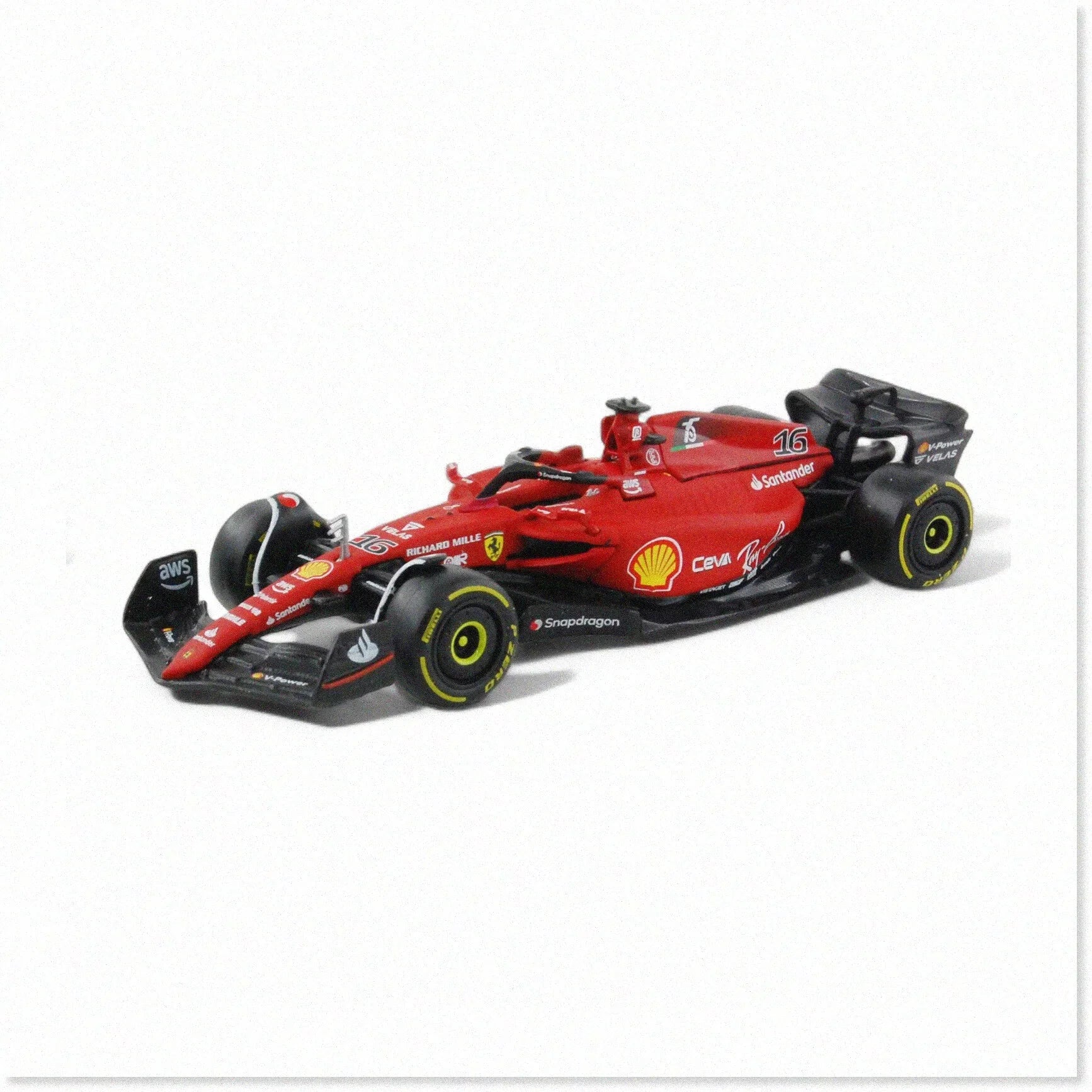 F1-75#16 Leclerc Rev Your Collection! Speedster: C. Up Ferrarii Diecast 2022