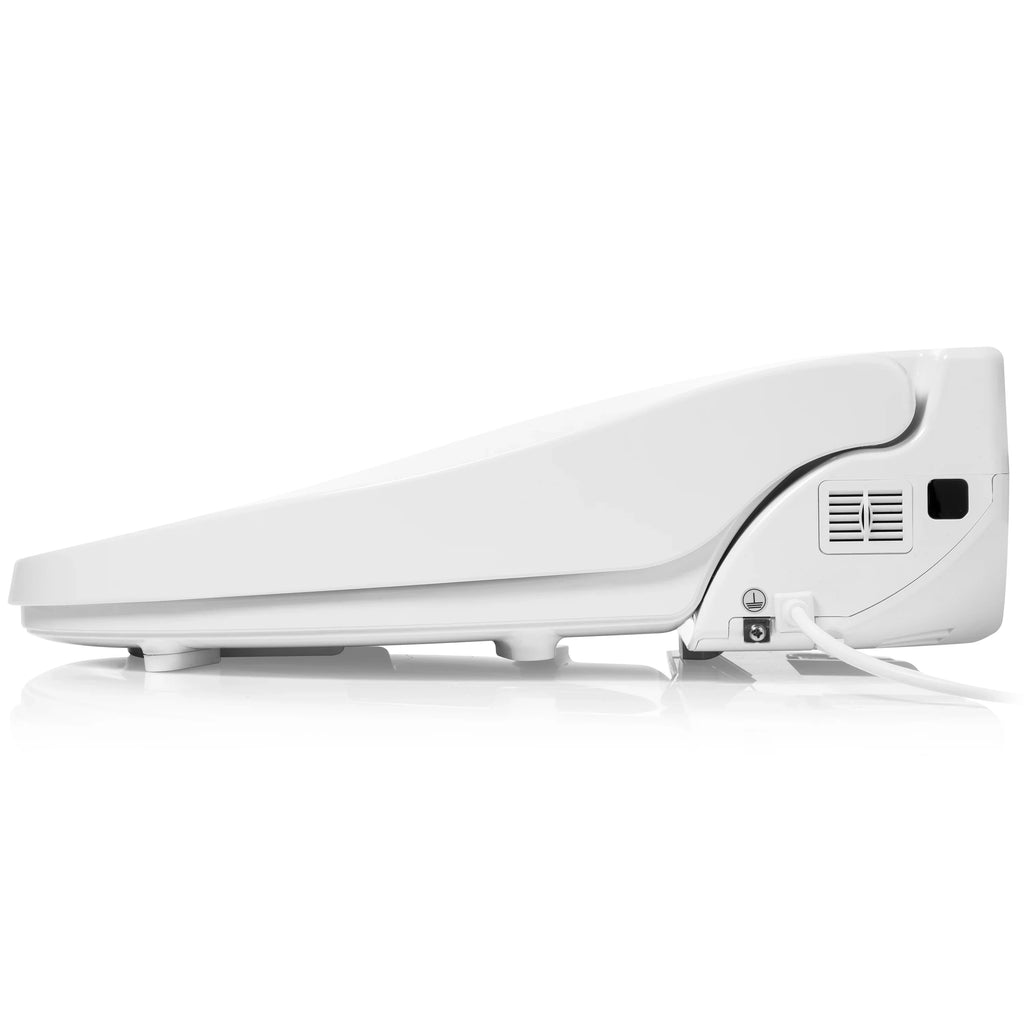 Bron Control, Remote Bidet with Round White Seat Toilet Advanced DR802 Swash