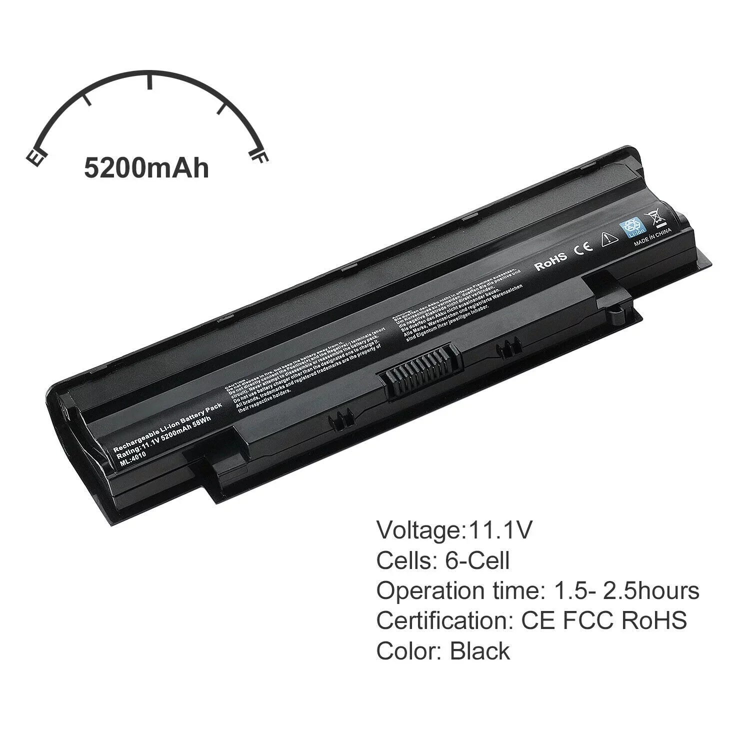 New 1440 N4010 DELL N4110 1550 Inspiron N7110 1450 1540 Vostro Battery for N5010