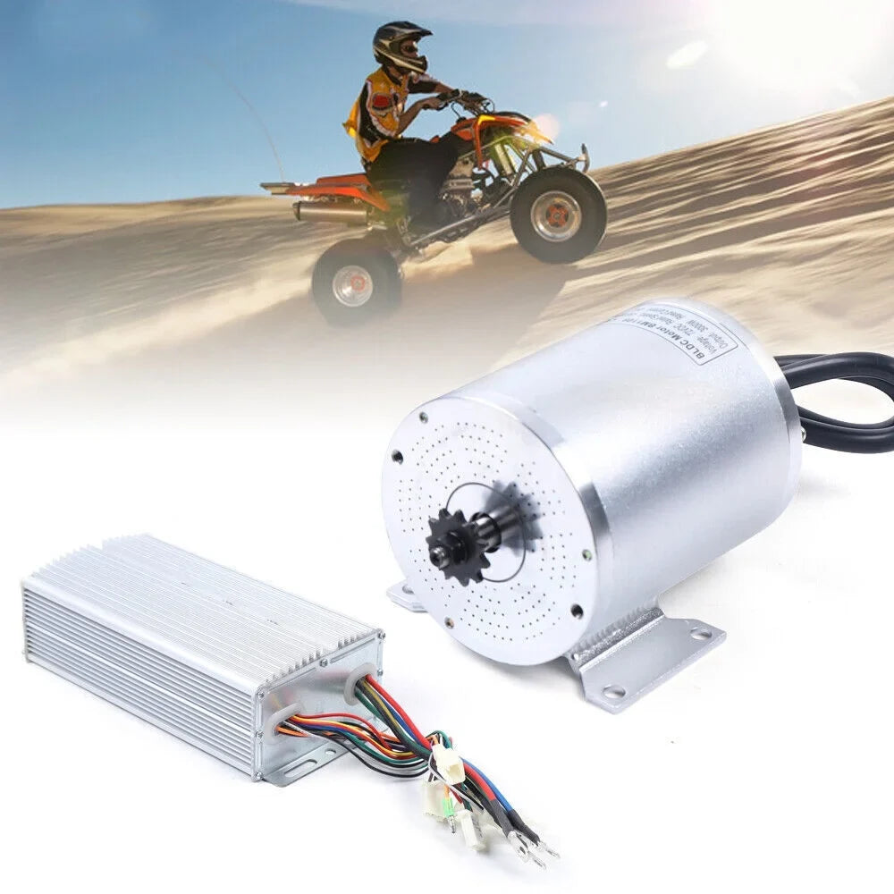 E-bike Brushless Controller 3000W BLDC 60A for Motor W/ Scooter Kit Electric 72V