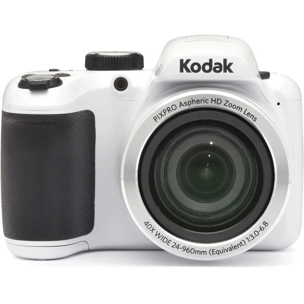 '+ Warranty 1 (White) -32GB Kit + PIXPRO +Tripod Case AZ401 Camera Yr Kodak