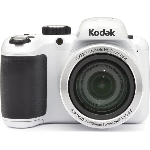 '+ Warranty 1 (White) -32GB Kit + PIXPRO +Tripod Case AZ401 Camera Yr Kodak