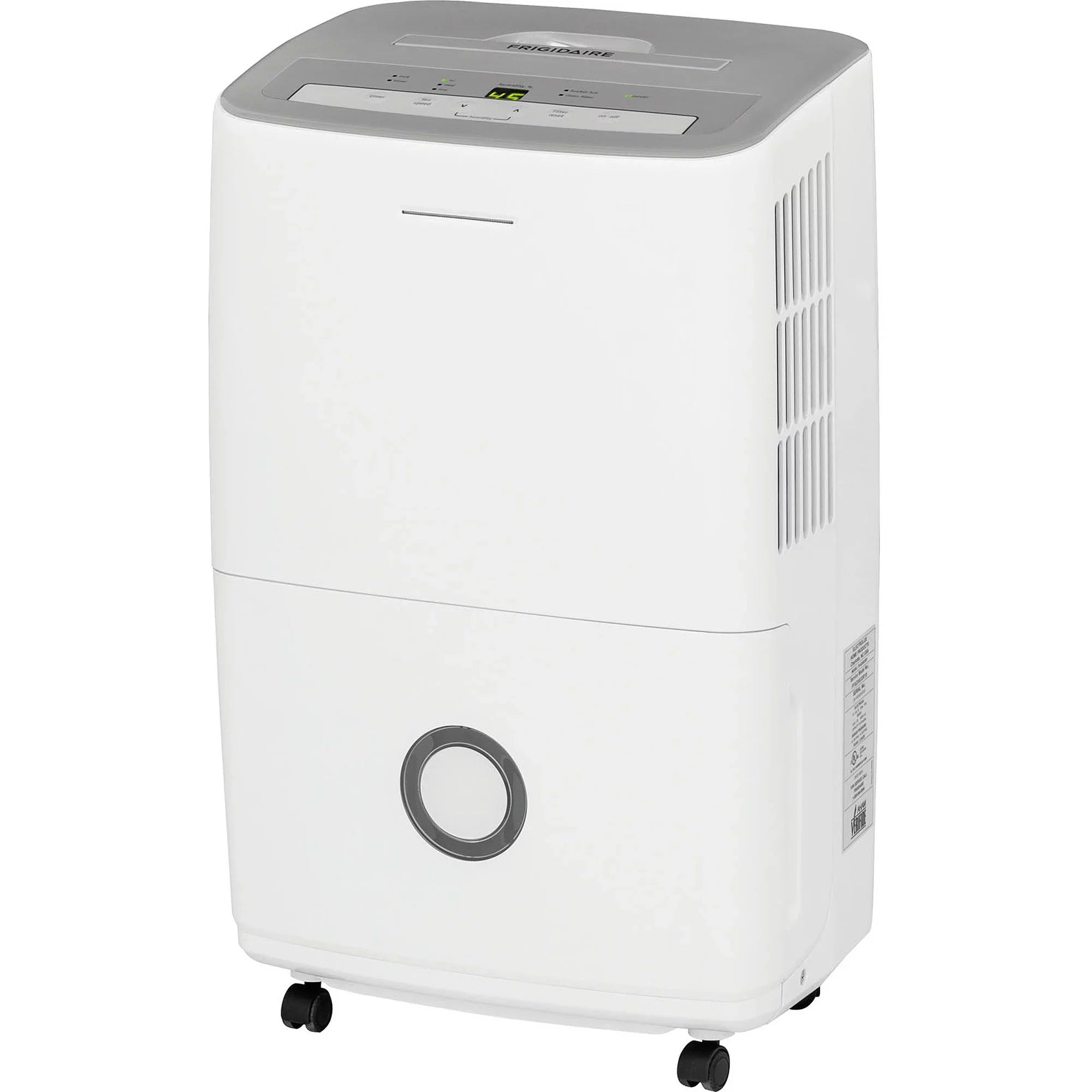 Effortless Humidity White Frigidaire Control, Dehumidifier 70-Pint w/