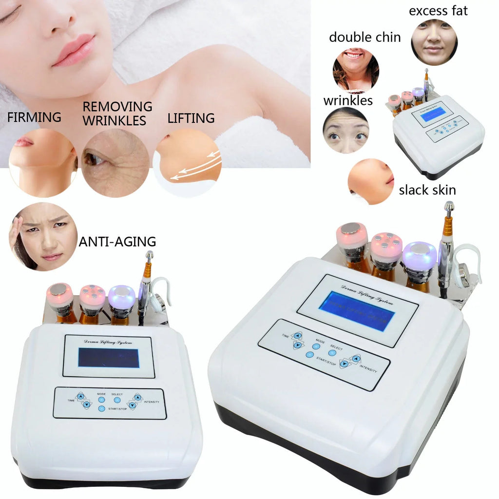 Spa Lift Skin Mesotherapy Machine Electroporation Cryo No Removal TFCFL Wrinkle Needle