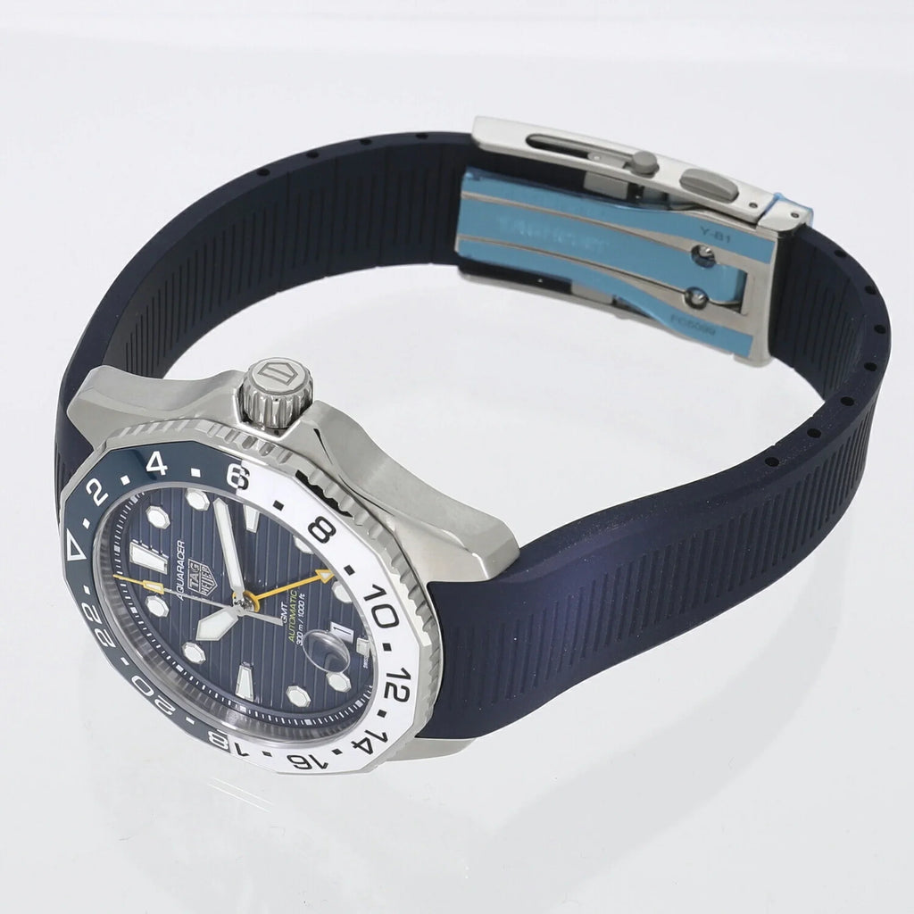 GMT (New) Watch Blue Heuer Pre-Owned Men's Caliber 300 WBP2010.FT6198 Professional Aquar 7 Tag