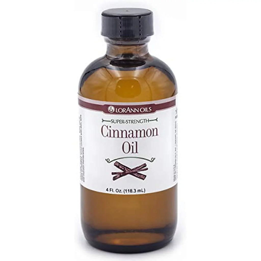 Oil Flavor, Cinnamon Ounce Bottle Lorann 4 Ss