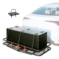 SUV Cargo 500 for 24" Folding Capacity Mounted a Hitched with 60" Black Car Truck Trailer, Basket x 6" lb x