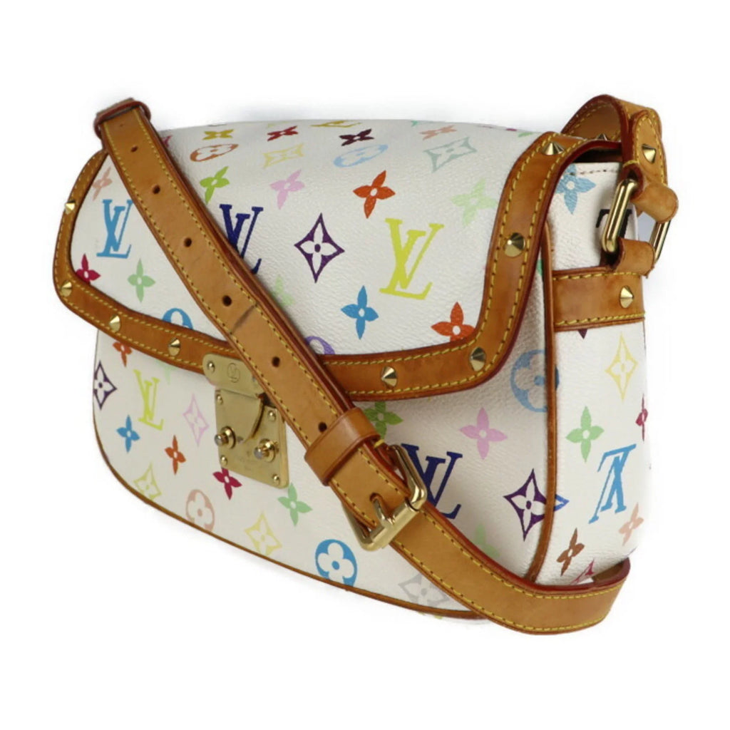 multicolor Sologne monogram Pre-Owned M92661 Vuitton (Good) LOUIS VUITTON canvas shoulder bag Louis