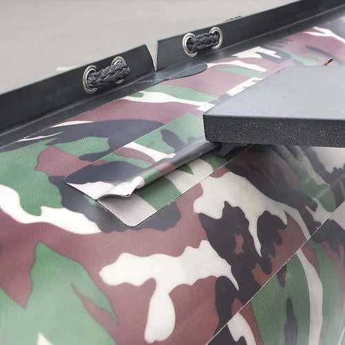 Raft Camouflage BT320CM 4-Person ALEKO - Boat Fishing feet 10.5 Inflatable