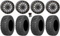 Renegade Outlander System 2.0 3 15" Maverick Saw Commander Tires Trail 32" (4+3) Gunmetal Can-Am Defender Wheels SB-6