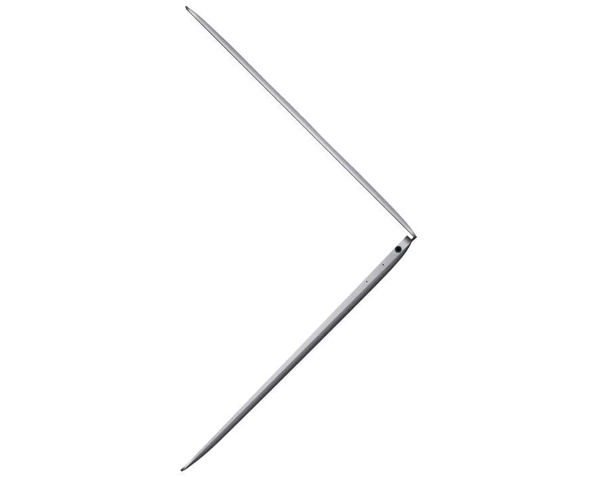 OS MJY32LL/A notebook (Retina, Memory Grade Sierra 2304x1440 256 Display GB GB 1.1GHz X Core Gray) v10.12 Mac M Adapter Space SSD pre-owned 12-inch 8  Power  A