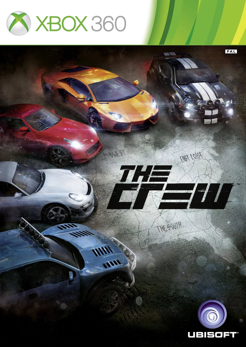 360, 887256000455 Crew, Ubisoft, XBOX The