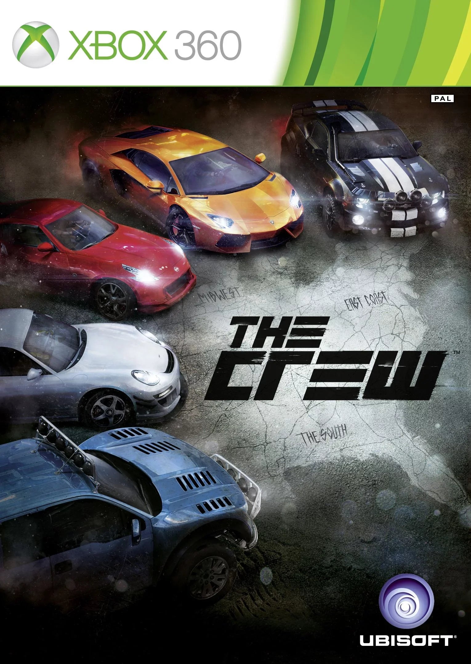360, 887256000455 Crew, Ubisoft, XBOX The