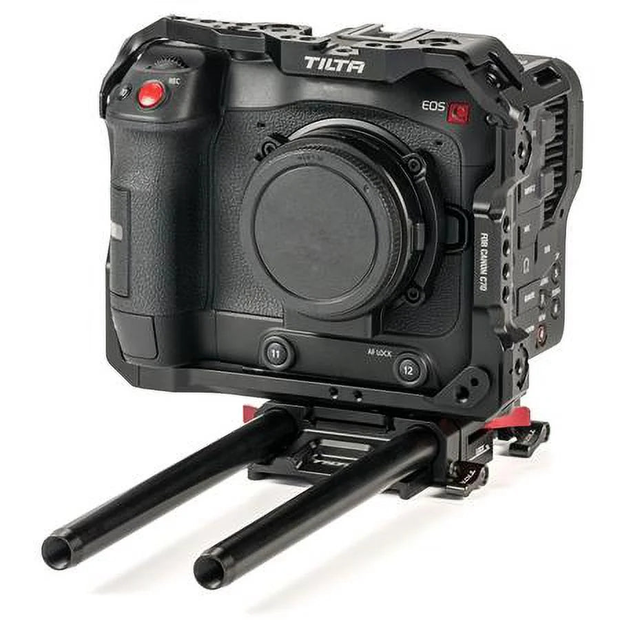 for Camera C70, Kit Tiltaing Cage Lightweight Black Canon
