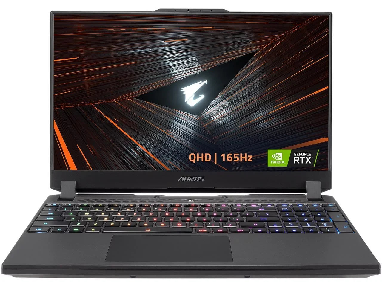Intel RAM QHD - Thin Bezel SSD IPS-level XE4 1TB AORUS - - Home 15.6" 3070 i7-12700H 16GB - RTX GIGABYTE - DDR4 165Hz 2560x1440 Core GeForce Win11 Display GDDR6 NVIDIA Ti 8GB - - notebook 15 Gaming GPU