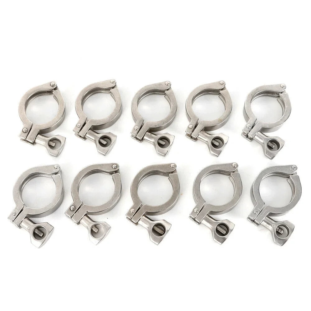 Machine or Sewage for Hard Clamp Quick-loading Gas for Links 10PCS Oil Steel Soft Treatment Tools，Ships, Pipe Stainless Water