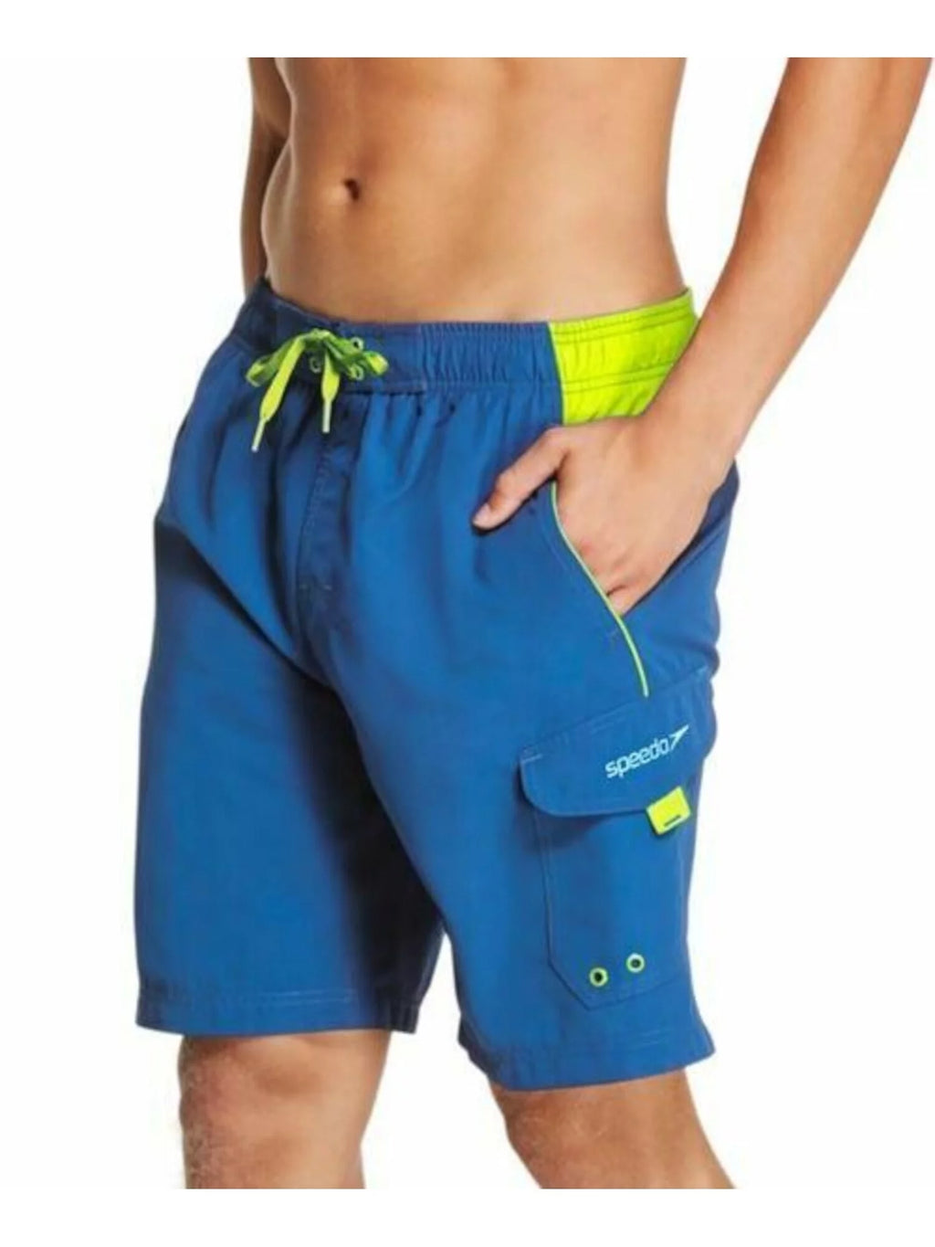Shorts Swimwear S Block Color Blue Mens SPEEDO