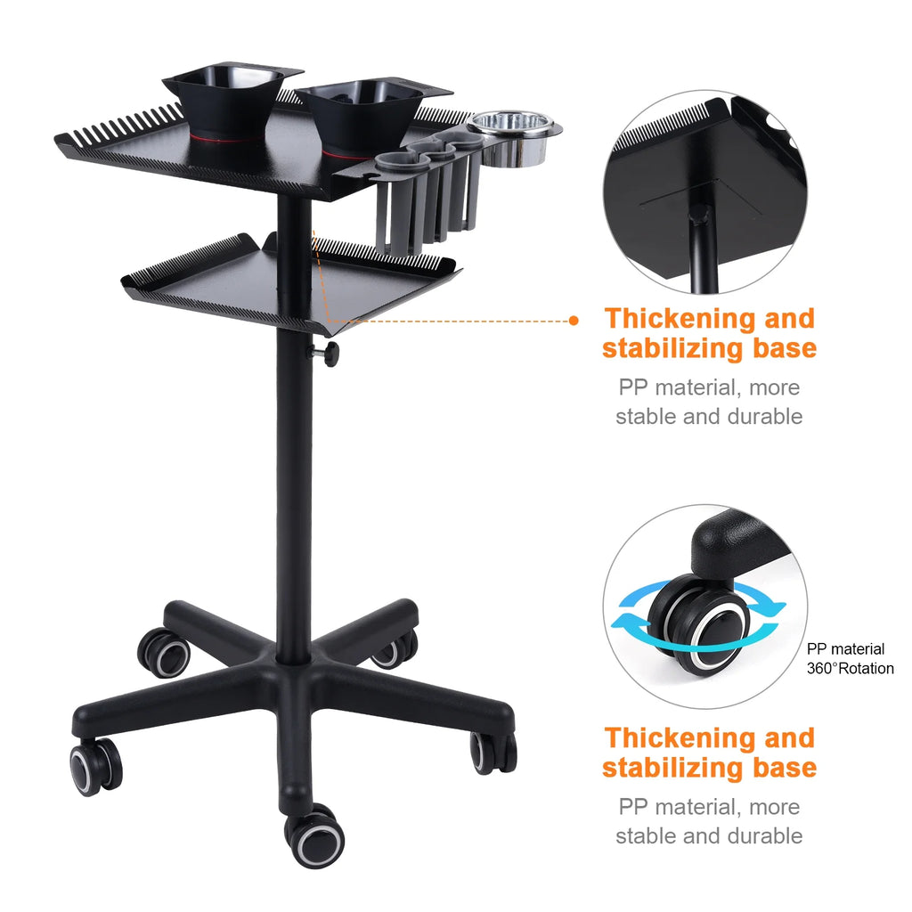 Cart Cart Stylist Movable Clinic Salon Beauty Adjustable Cart Salon Stand On Salon Stand Beauty Hair Salon Salons Bestauty Hair 2 Salon Station Clinic Spa Station Salon Trolley,Salon Station Movable