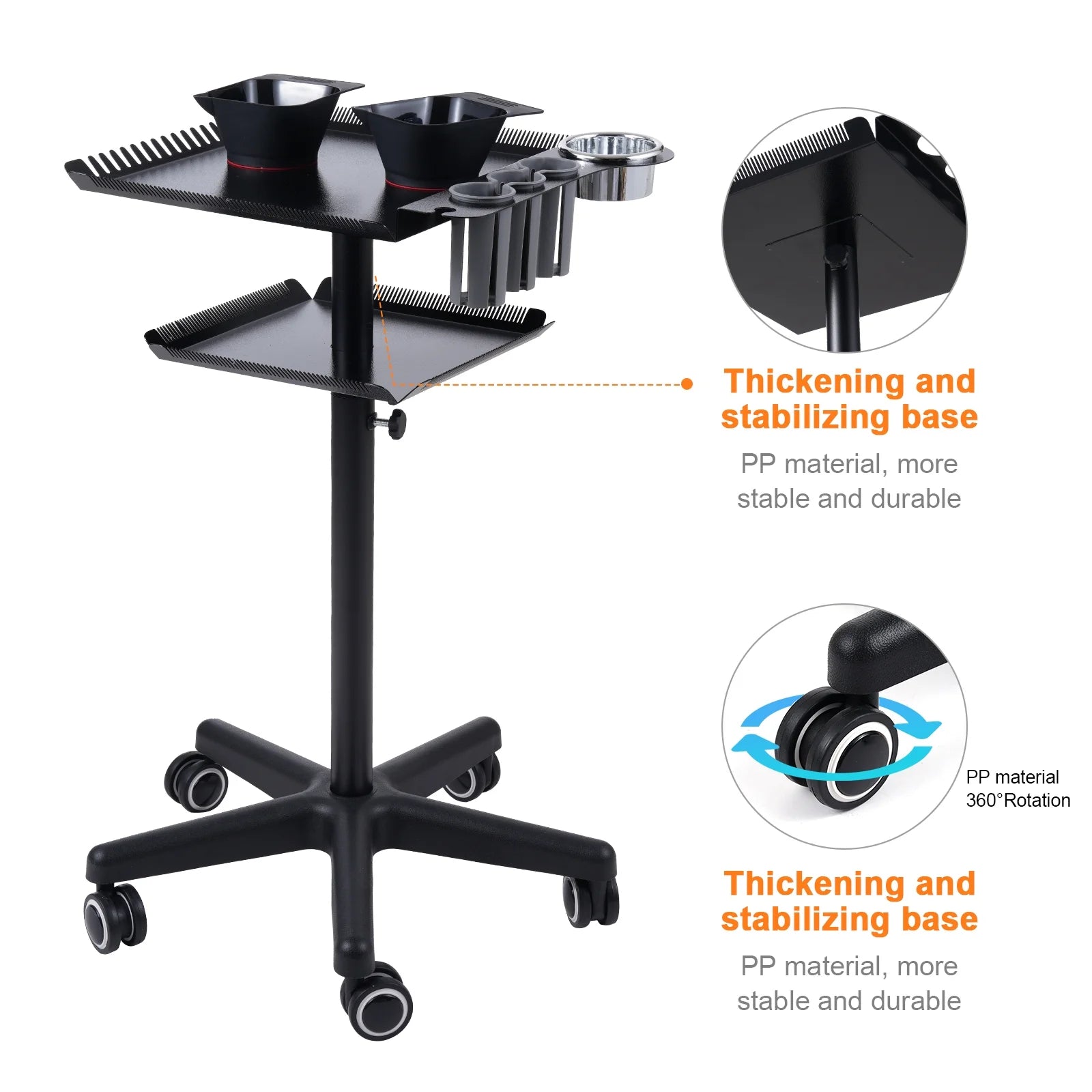 Cart Cart Stylist Movable Clinic Salon Beauty Adjustable Cart Salon Stand On Salon Stand Beauty Hair Salon Salons Bestauty Hair 2 Salon Station Clinic Spa Station Salon Trolley,Salon Station Movable