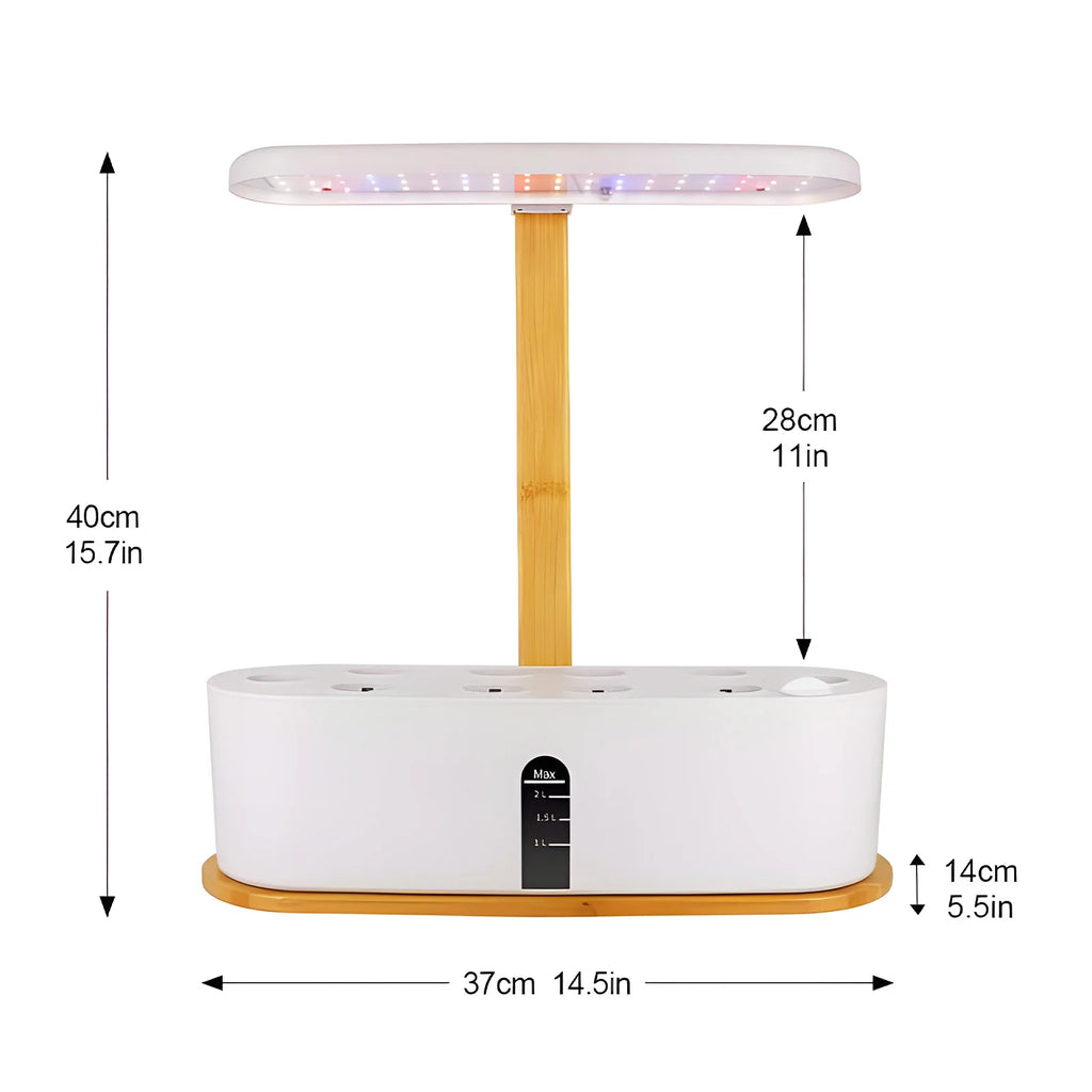 Quiet Smart Mizuh Walmeck 10 Plant 72led Pods Indoor 10 Flower Fruit 20w Kit 72led 20w Quiet 72led Pods 20w Adjustable lamp,Pump Pods Adjustable Flower Adjustable Indoor Kit Growth