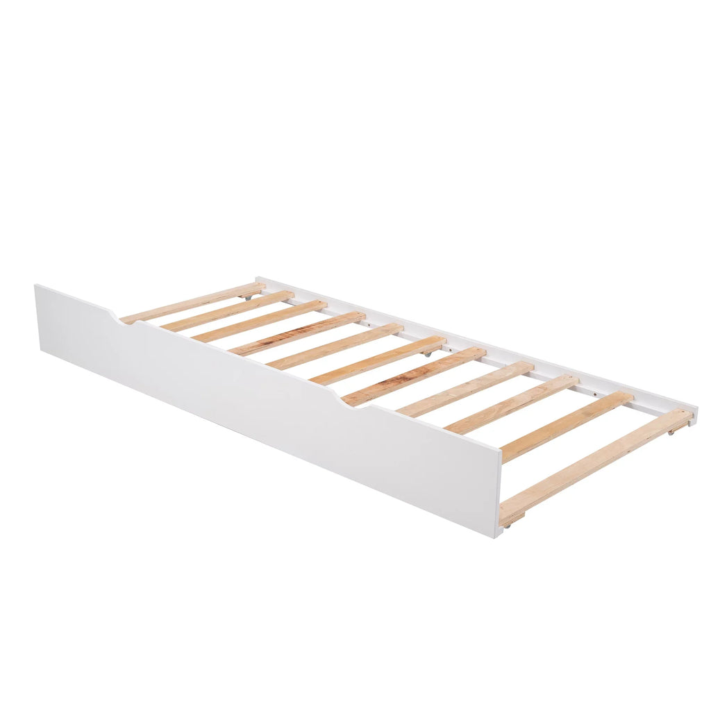 Merax and Multiple Captain Drawers, Colors Solid with Bed Wood Trundle Twin,