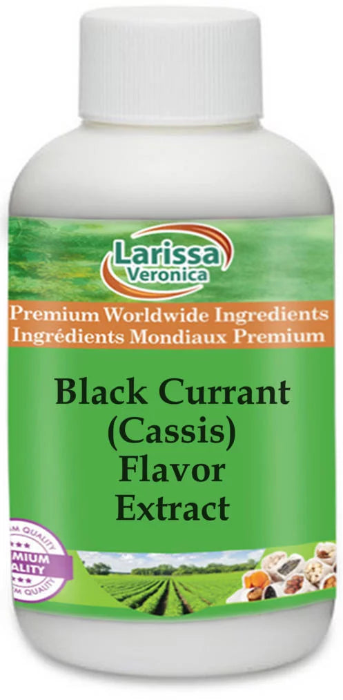 Zin: Larissa Flavor Currant Veronica Extract, 2-Pack, (Cassis), (Cassis) Currant 8 527415) (Black Black oz,