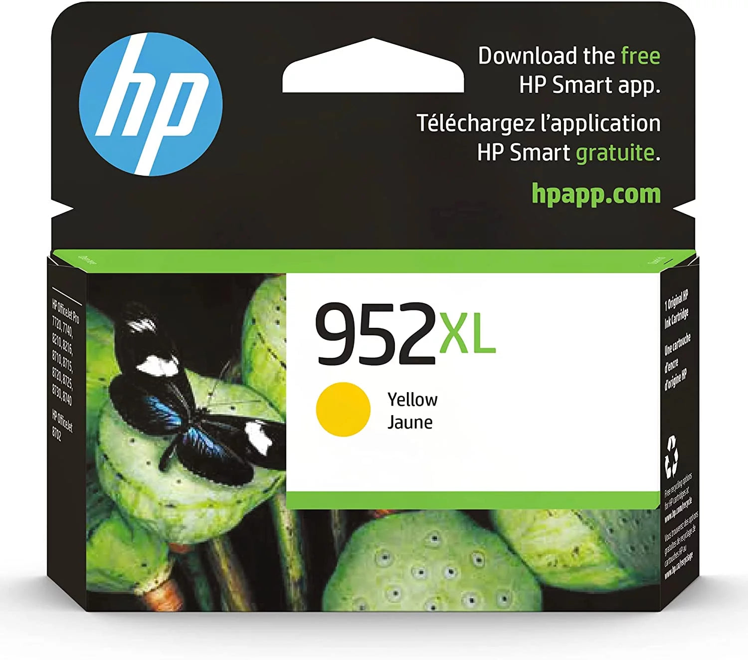 952XL Color 1 HP (1 Cyan, 1 Magenta, 952XL 952XL 952XL Yellow)