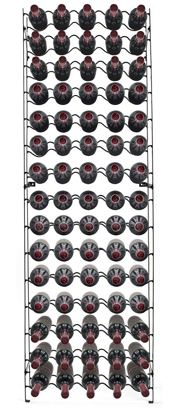 Sorbus Freestanding Floor Wine Rack, Home Bar & Cellar Storage (150 Bottle)