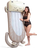 Inflatable Perfect w/Headrest- Kids Measures Swimming Adults- Chair Aquamazing x Cute 64” Pool - & Otter Lounger 26” for Summer for Float