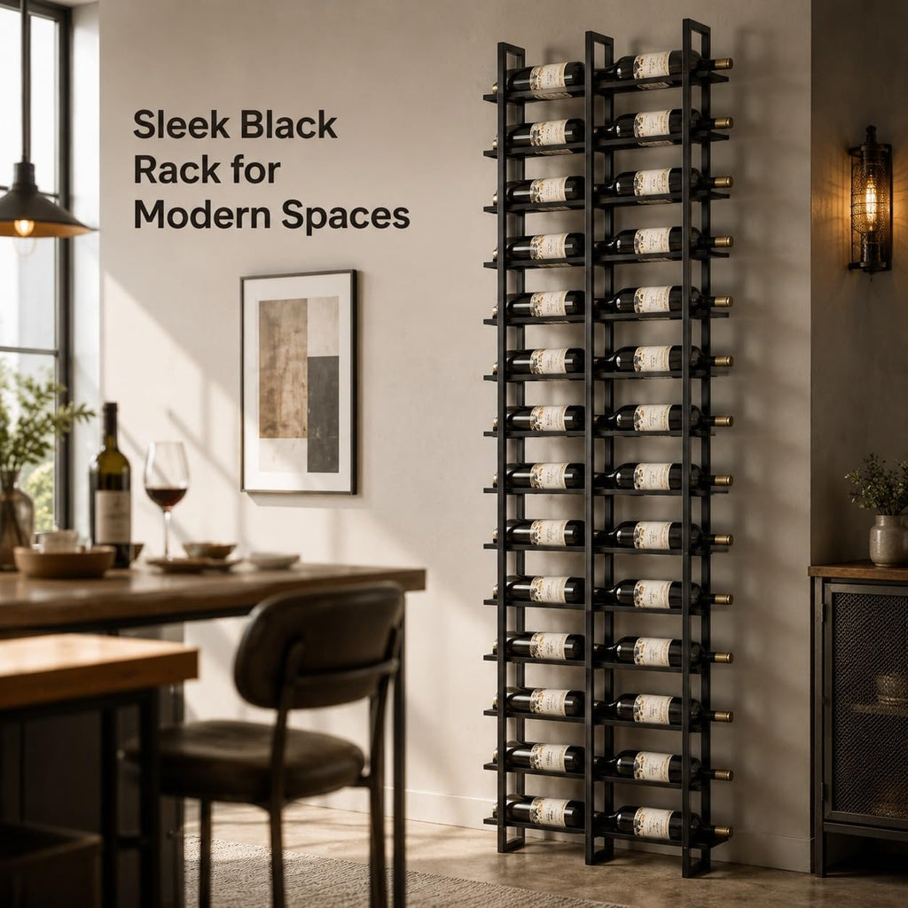 16 BottleWall Mount Wine Rack