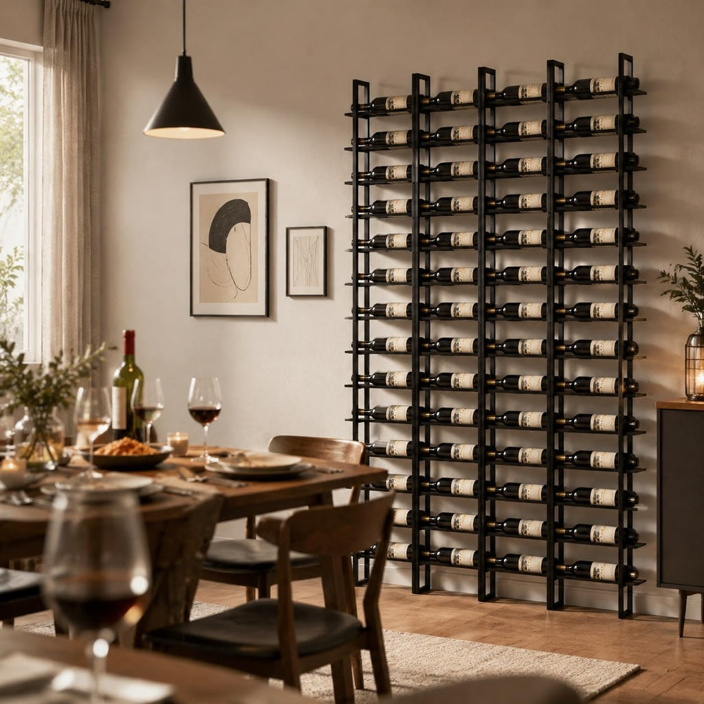 16 BottleWall Mount Wine Rack