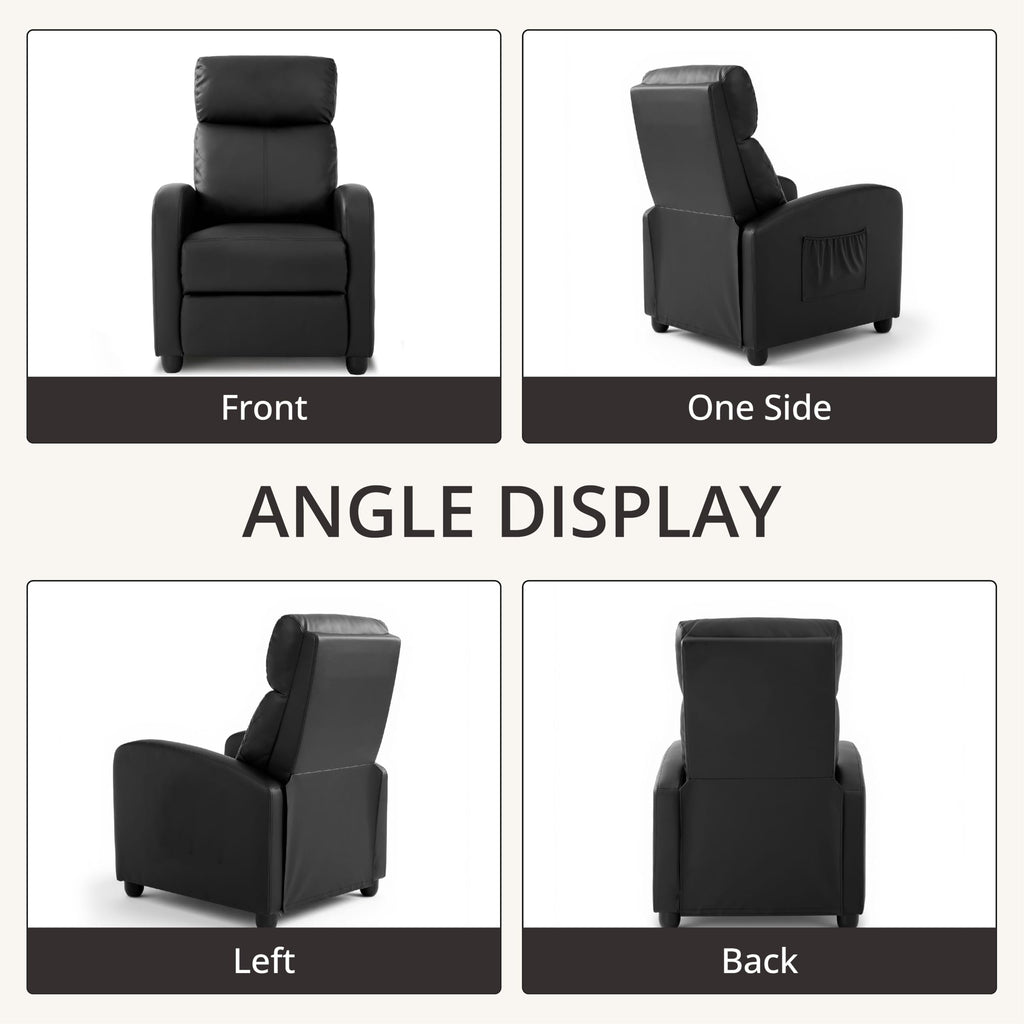 Recliner Chair for Living Room, Modern Adjustable Home Theater